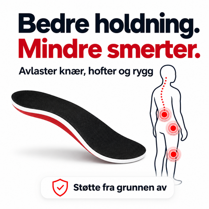 Fotbuestøtte | Har du fortsatt vondt i føttene?