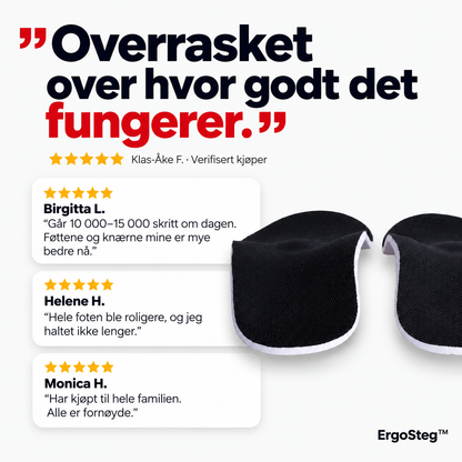 Fotbuestøtte | Har du fortsatt vondt i føttene?