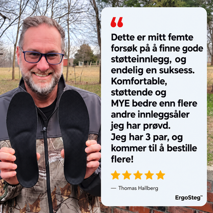 Fotbuestøtte | Har du fortsatt vondt i føttene?
